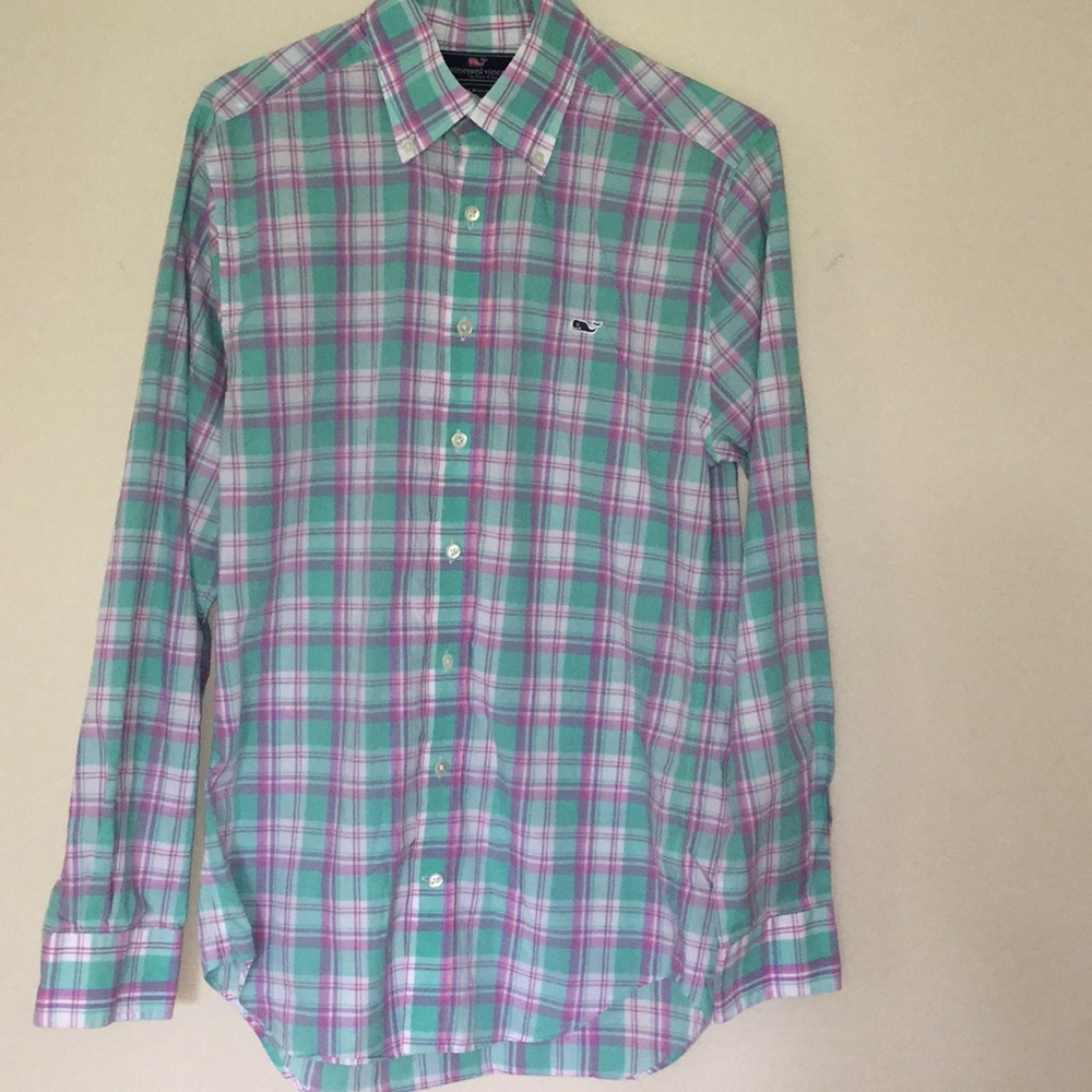 Men’s Vineyard Vines Slim Fit 🐳 Shirt Size Small